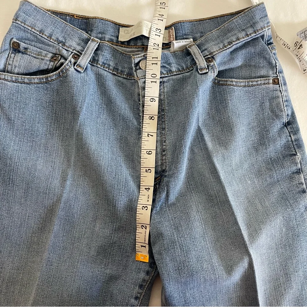 Levi's 512 Classic Slim Straight Tapered Leg Women's Size 28 - Picture 10 of 11